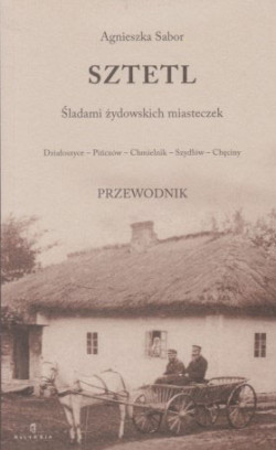 Skan okładki: Sztetl : śladami żydowskich miasteczek : Działoszyce, Pińczów, Chmielnik, Szydłów, Chęciny : przewodnik