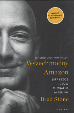 Skan okładki: Wszechmocny Amazon : Jeff Bezos i jego globalne imperium