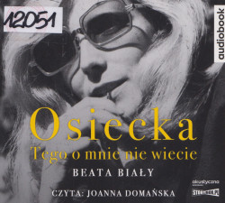 Skan okładki: Osiecka - tego o mnie nie wiecie