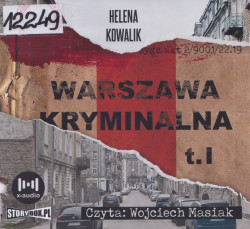 Skan okładki: Warszawa kryminalna. T. 1