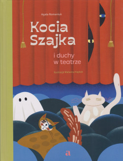 Skan okładki: Kocia szajka i duchy w teatrze