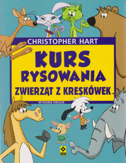 Skan okładki: Kurs rysowania zwierząt z kreskówek