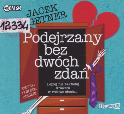 Skan okładki: Podejrzany bez dwóch zdań