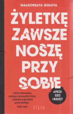 Skan okładki: Żyletkę zawsze noszę przy sobie