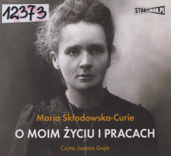 Skan okładki: O moim życiu i pracach