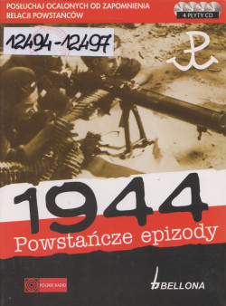 Skan okładki: 1944 - powstańcze epizody.