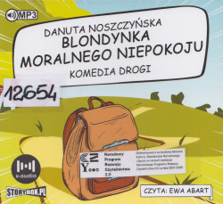 Skan okładki: Blondynka moralnego niepokoju - komedia drogi