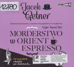 Skan okładki: Morderstwo w Orient Espresso
