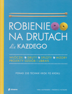 Skan okładki: Robienie na drutach dla każdego