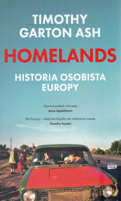 Skan okładki: Homelands : historia osobista Europy