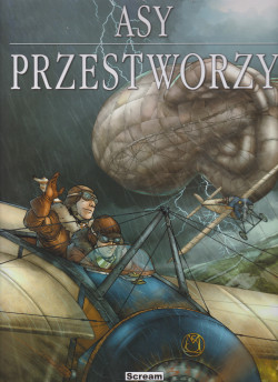 Skan okładki: Asy przestworzy. 1, Sean ; 2, Królewski Korpus Lotniczy