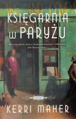 Skan okładki: Księgarnia w Paryżu