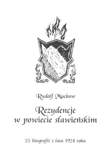 Rezydencje w powiecie sławieńskim : 25 litografii z lata 1924 roku