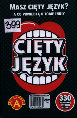 Skan okładki: Cięty Język