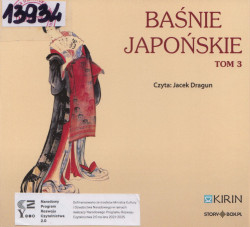 Skan okładki: Baśnie japońskie. T. 3