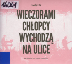 Skan okładki: Wieczorami chłopcy wychodzą na ulice - 25 lat miłości w czasach popkultury