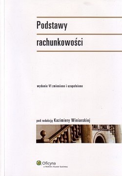 Skan okładki: Podstawy rachunkowości