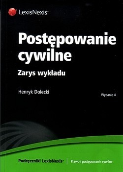 Skan okładki: Postępowanie cywilne : zarys wykładu