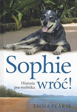 Skan okładki: Sophie wróć! : historia psa-rozbitka