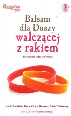 Skan okładki: Balsam dla duszy walczącej z rakiem