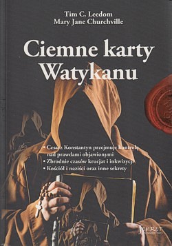 Skan okładki: Ciemne karty Watykanu