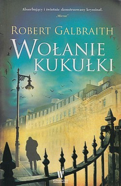 Skan okładki: Wołanie kukułki