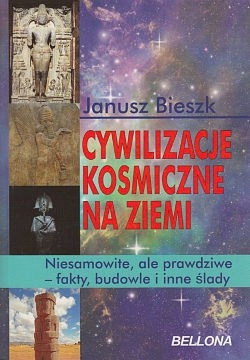 Skan okładki: Cywilizacje kosmiczne na Ziemi