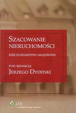 Skan okładki: Szacowanie nieruchomości : rzeczoznawstwo majątkowe