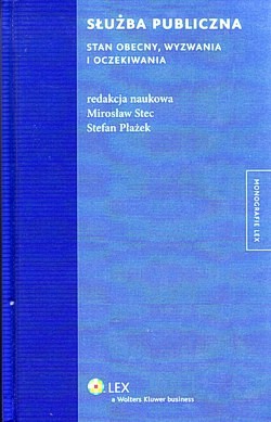 Skan okładki: Służba publiczna : stan obecny, wyzwania i oczekiwania